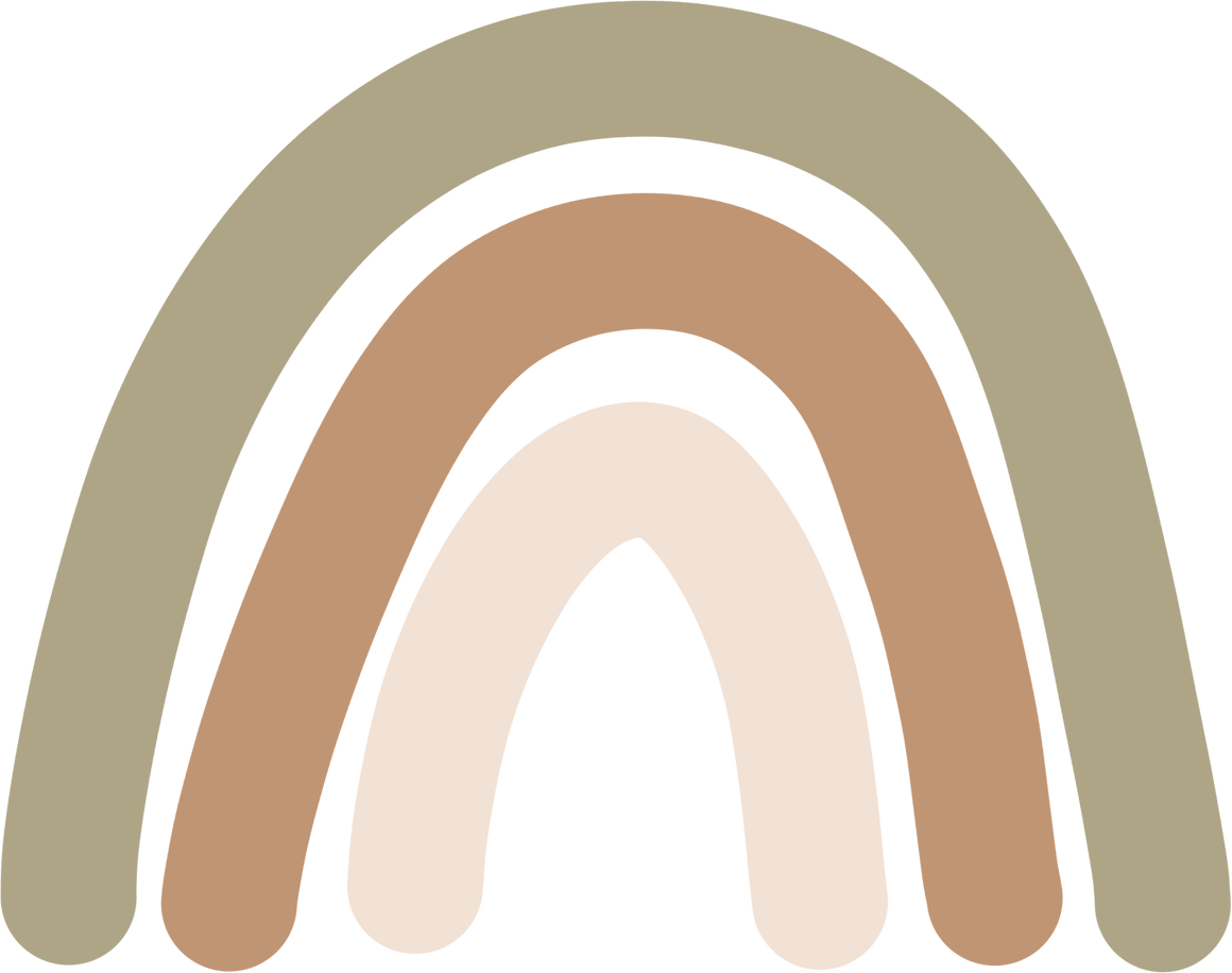 Aesthetic Organic Rainbow